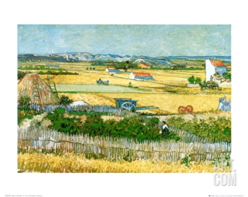 Vincent Van Gogh - The Reaping at La Crau