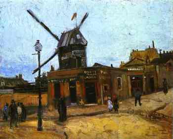 Vincent van Gogh - Moara din Galette -1886