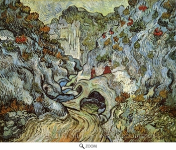 Van Gogh - A Path through a Ravine (1889)