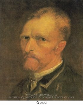Van Gogh - Self-Portrait, Autumn (1886)