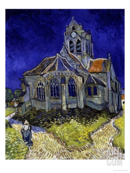 Vincent Van Gogh - The Church in Auvers-Sur-Oise, c.1890